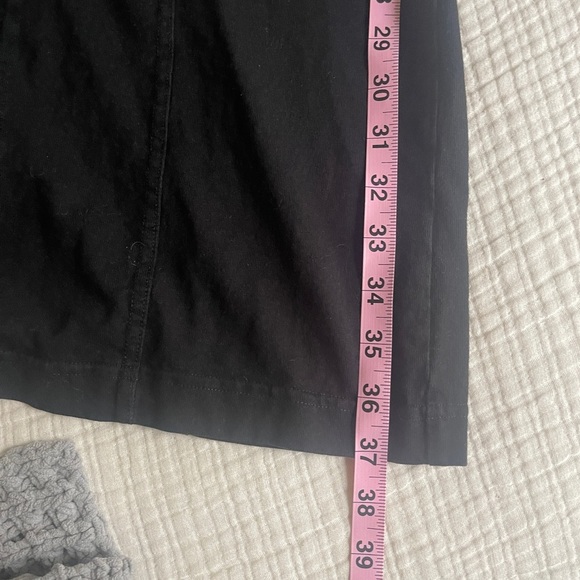 Sleeveless FP BEACH Black Dress W/ Buttons Size small Pre Owned - Picture 11 of 11